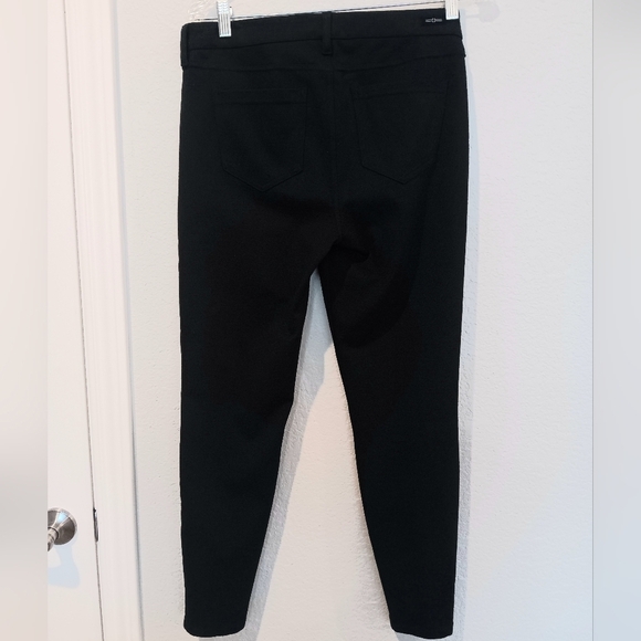 Liverpool Womens SiennaLegging Pull-On Denim Jean Pants, Black Rinse, Size 8 - Picture 6 of 8